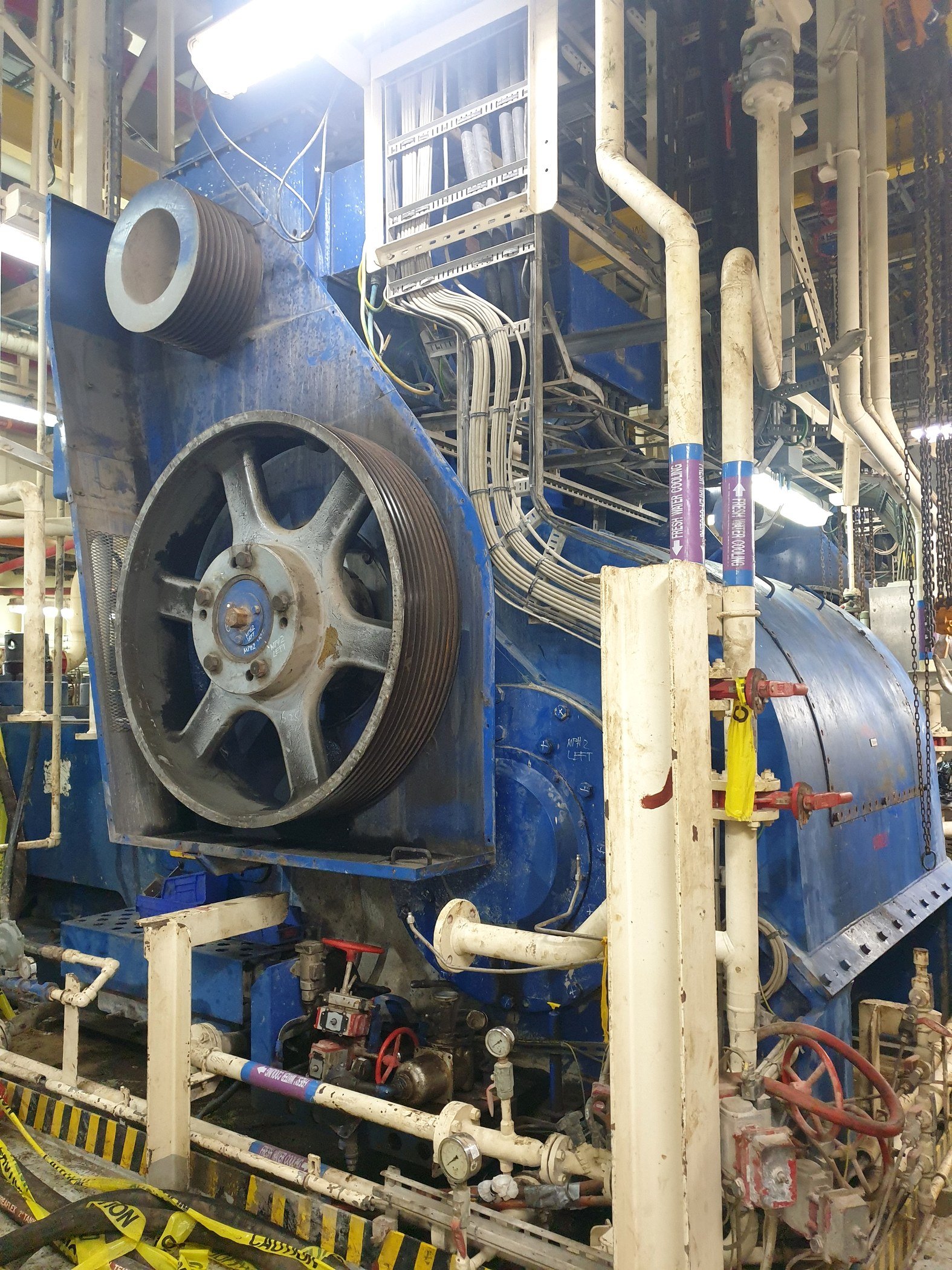 Mud pump condition assessment