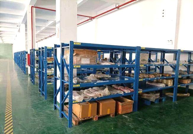 Spare Parts Blue Racks