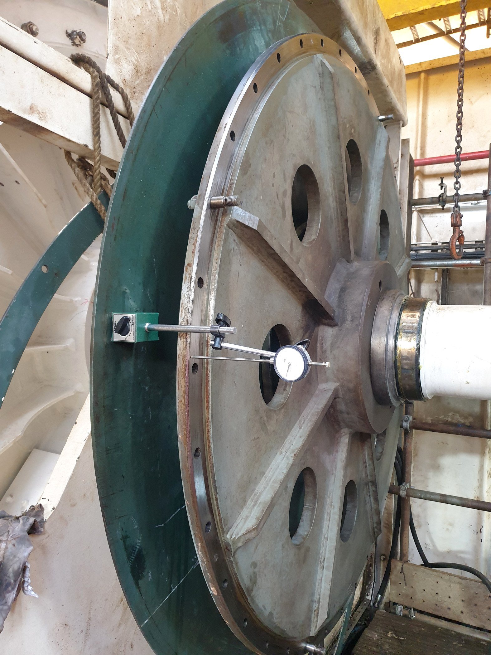 SSGD Drawwork Bull Gear Installation
