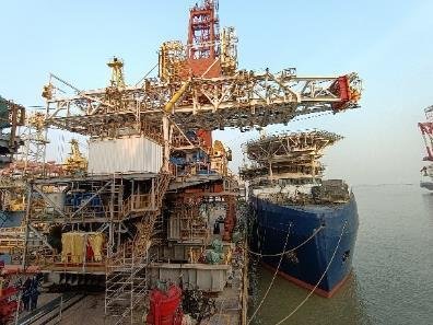 Offshore drilling project