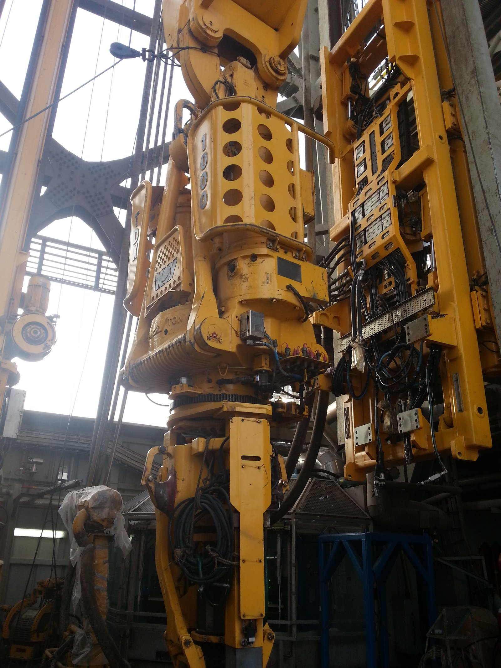 TDX-1000 top drive / project photograph 11