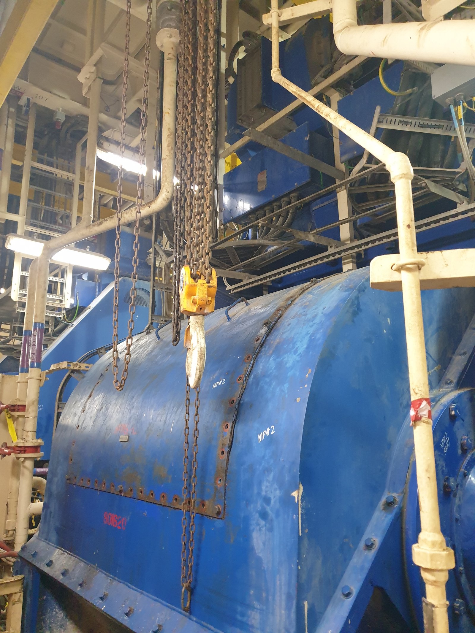 Mud pump inspection / project photograph 18